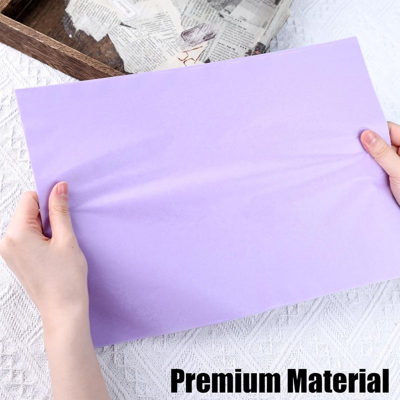 Koogel 112 Sheets Tissue Paper, 20x14 Inch Purple Gift Wrapping Tissue Paper Bulk for DIY Crafts Gift Bags Art Project - Image 4